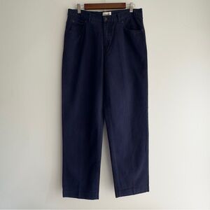 Vintage 90’s Missoni Sport True Navy Blue 100% Cotton Lightweight Jeans